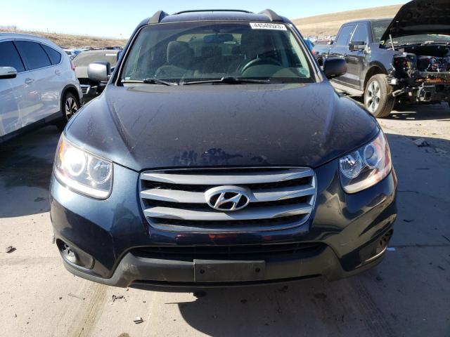 5XYZGDAB2CG103400 - 2012 HYUNDAI SANTA FE GLS BLUE photo 5