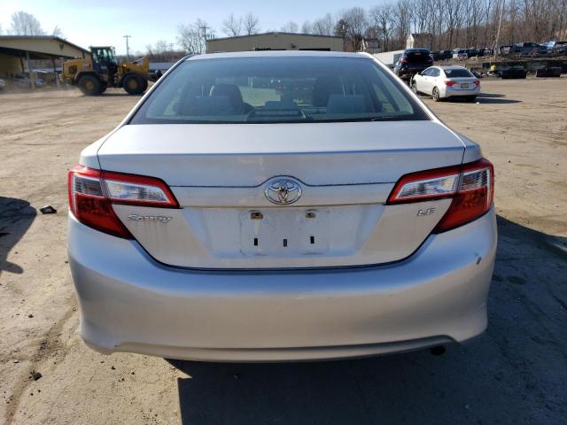 4T1BF1FK8CU042155 - 2012 TOYOTA CAMRY BASE SILVER photo 6