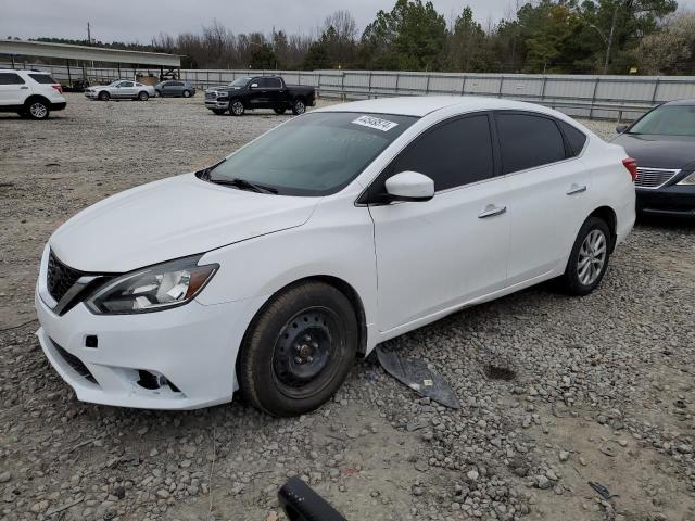 3N1AB7AP4JL629609 - 2018 NISSAN SENTRA S WHITE photo 1