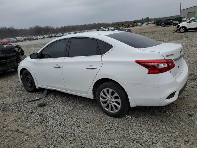 3N1AB7AP4JL629609 - 2018 NISSAN SENTRA S WHITE photo 2