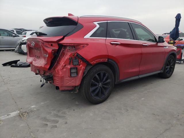 3PCAJ5M37KF101284 - 2019 INFINITI QX50 ESSENTIAL RED photo 3