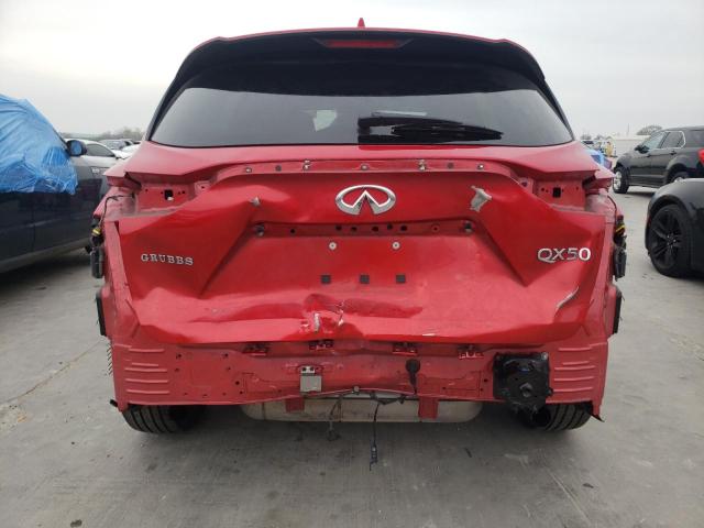 3PCAJ5M37KF101284 - 2019 INFINITI QX50 ESSENTIAL RED photo 6