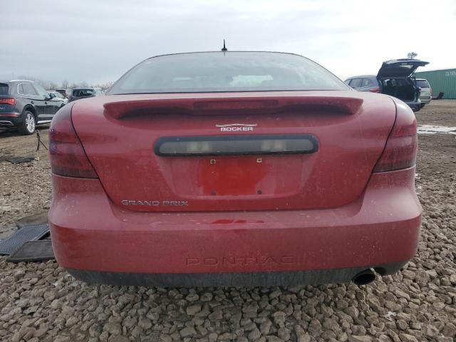 2G2WP552081117210 - 2008 PONTIAC GRAND PRIX 红色 照片 6