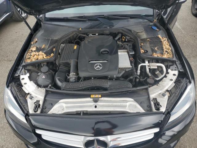 55SWF4JBXJU262304 - 2018 MERCEDES-BENZ C 300 BLACK photo 11