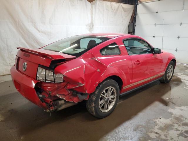 1ZVFT80N755247132 - 2005 FORD MUSTANG RED photo 3