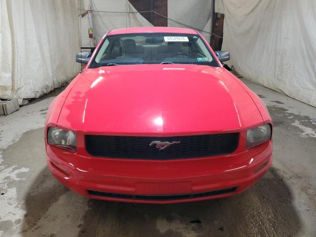 1ZVFT80N755247132 - 2005 FORD MUSTANG RED photo 5