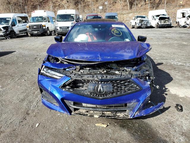 19UUB5F56NA002950 - 2022 ACURA TLX TECH A BLUE photo 5