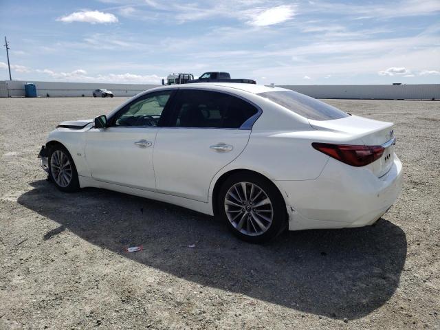 JN1EV7AP1JM355784 - 2018 INFINITI Q50 LUXE WHITE photo 2