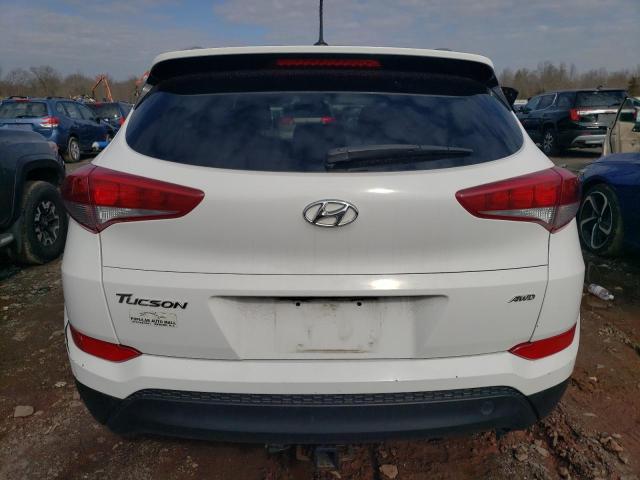 KM8J3CA4XGU022214 - 2016 HYUNDAI TUCSON LIMITED WHITE photo 6