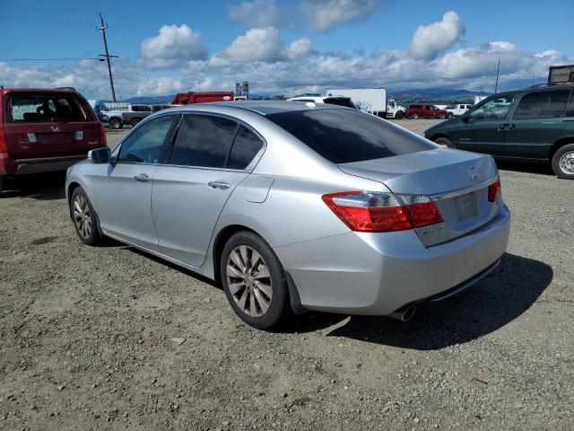 1HGCR3F85EA002086 - 2014 HONDA ACCORD EXL SILVER photo 2