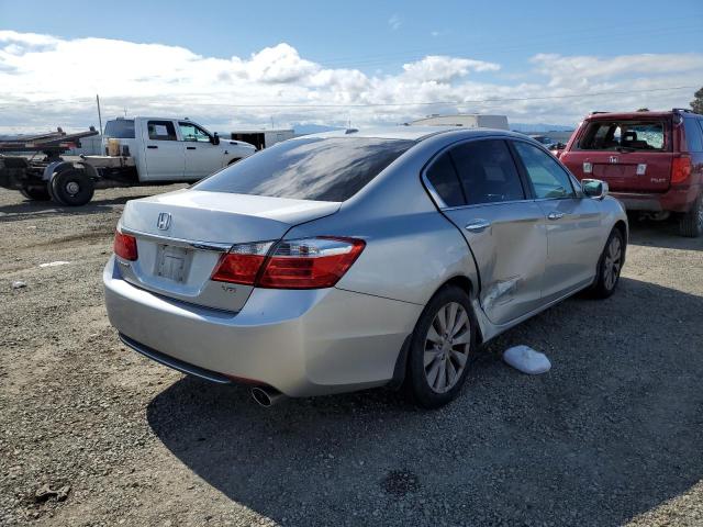 1HGCR3F85EA002086 - 2014 HONDA ACCORD EXL SILVER photo 3