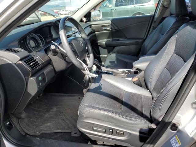 1HGCR3F85EA002086 - 2014 HONDA ACCORD EXL SILVER photo 7