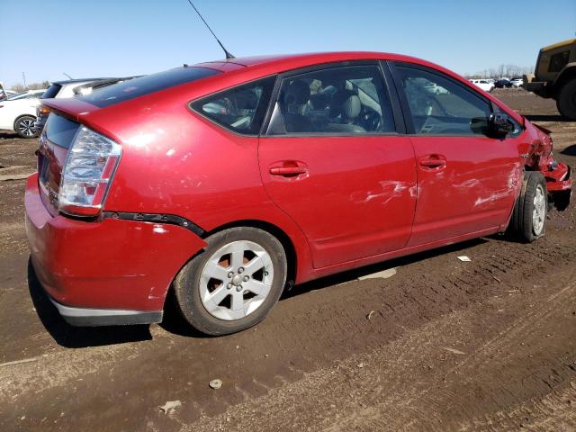 JTDKB20U177673270 - 2007 TOYOTA PRIUS RED photo 3