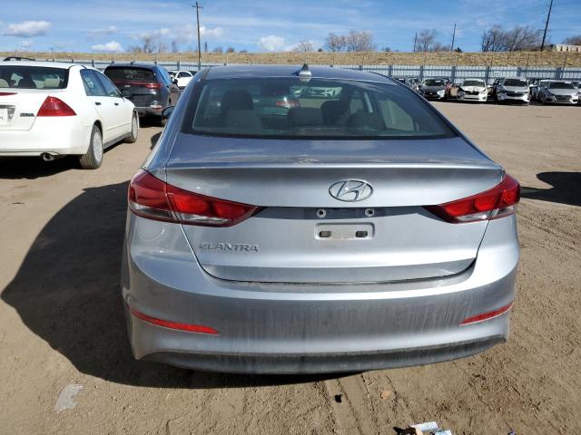 5NPD84LF2HH123153 - 2017 HYUNDAI ELANTRA SE SILVER photo 6