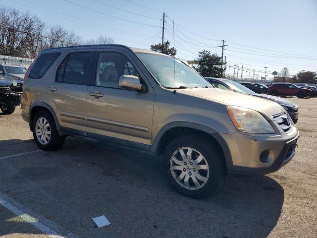 JHLRD78945C017156 - 2005 HONDA CR-V SE BEIGE photo 4