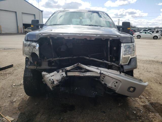 1FTFX1EF6EFB28966 - 2014 FORD F150 SUPER CAB GRAY photo 5