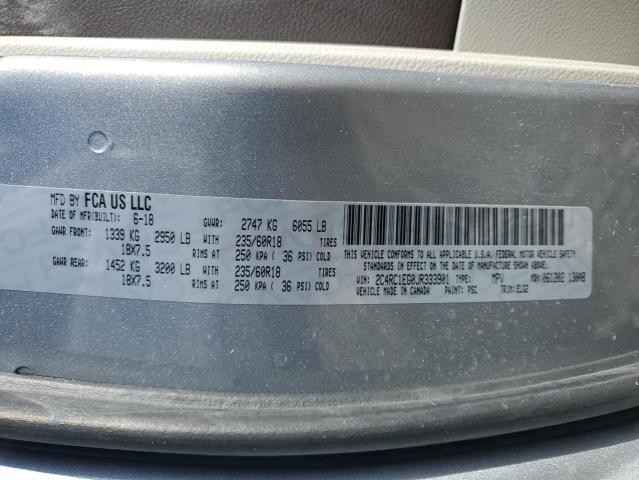 2C4RC1EG0JR333901 - 2018 CHRYSLER PACIFICA TOURING L PLUS SILVER photo 14