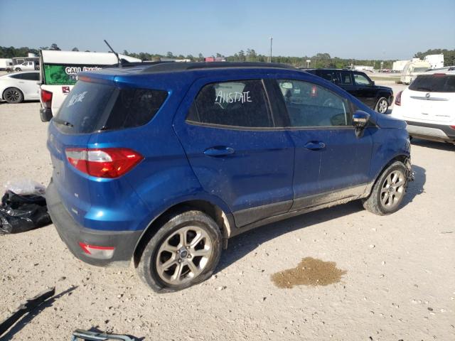 MAJ3P1TE2JC207940 - 2018 FORD ECOSPORT SE 蓝色 照片 3