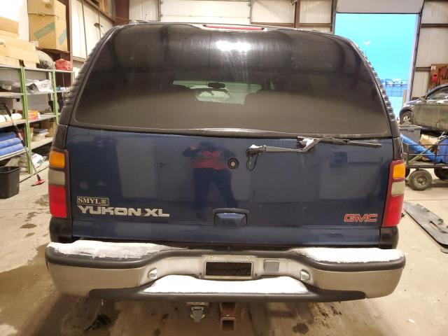 3GKGK26U91G244326 - 2001 GMC YUKON XL K2500 BLACK photo 6