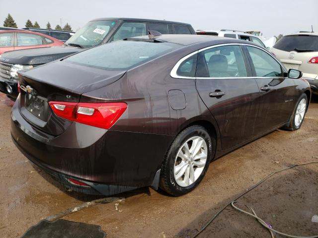 1G1ZE5ST6GF312448 - 2016 CHEVROLET MALIBU LT BROWN photo 3