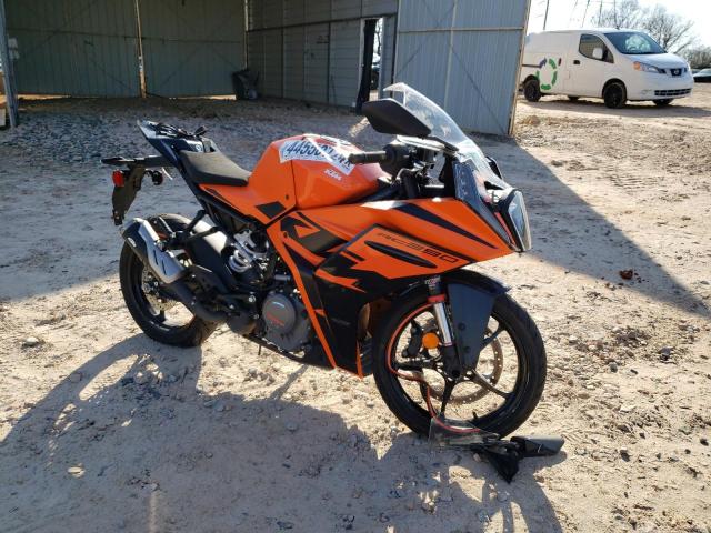 MD2JYJ406NC214939 - 2022 KTM 390 RC ORANGE photo 1