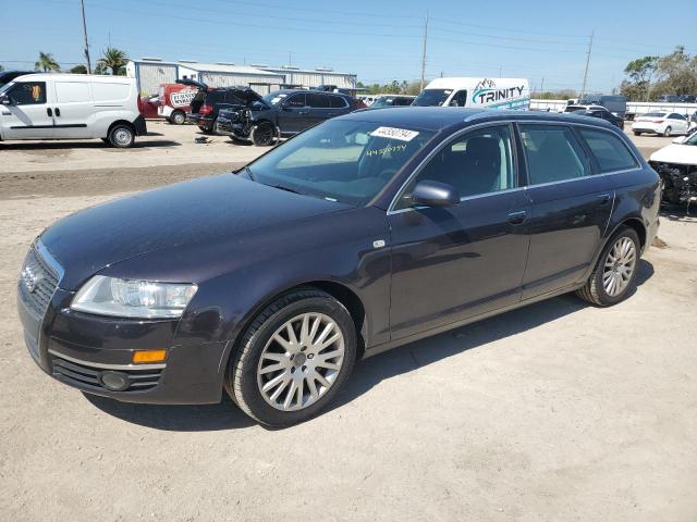 WAUKH94F06N093311 - 2006 AUDI A6 AVANT QUATTRO GRAY photo 1