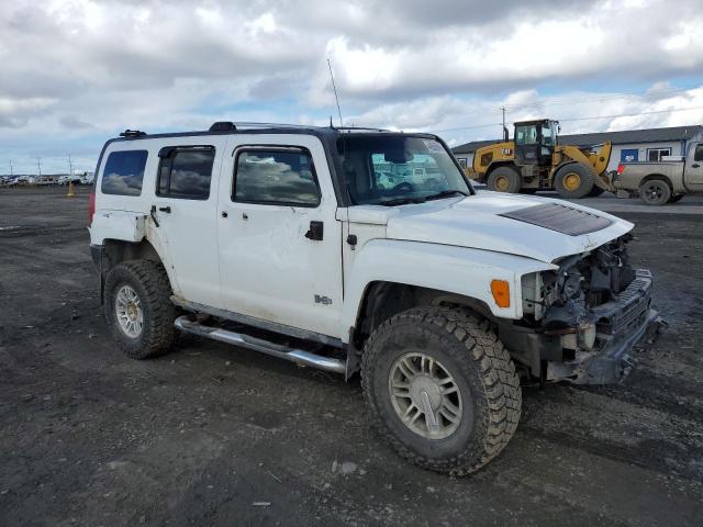 5GTDN136368252093 - 2006 HUMMER H3 WHITE photo 4