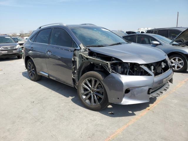 2T2BK1BA8FC329926 - 2015 LEXUS RX 350 BASE GRAY photo 4