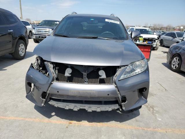 2T2BK1BA8FC329926 - 2015 LEXUS RX 350 BASE GRAY photo 5