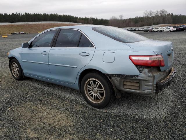 4T1BE46K27U717704 - 2007 TOYOTA CAMRY CE BLUE photo 2