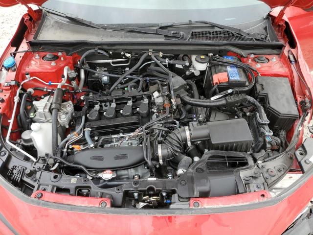 2HGFE1F9XNH326495 - 2022 HONDA CIVIC TOURING RED photo 11