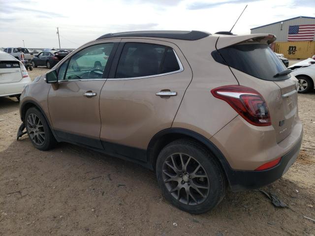 KL4CJ1SB9JB529509 - 2018 BUICK ENCORE SPORT TOURING TAN photo 2