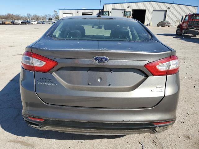 3FA6P0T99DR209975 - 2013 FORD FUSION SE GRAY photo 6