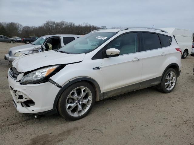 1FMCU0J99FUA07394 - 2015 FORD ESCAPE TITANIUM WHITE photo 1