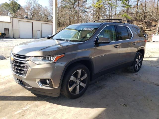 1GNERHKW9JJ111371 - 2018 CHEVROLET TRAVERSE LT GRAY photo 1