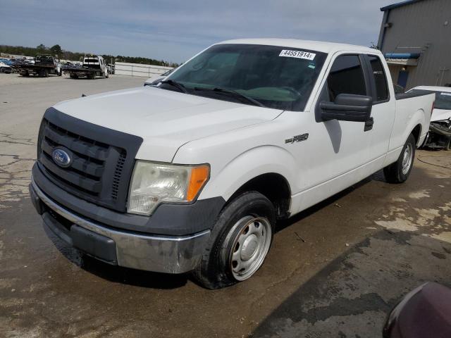 1FTEX1CW3AKC33349 - 2010 FORD F150 SUPER CAB WHITE photo 1