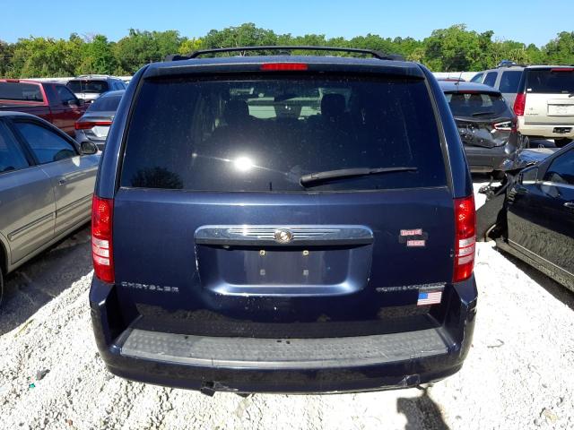 2A8HR54149R528290 - 2009 CHRYSLER TOWN & COU TOURING ლურჯი ფოტო 6