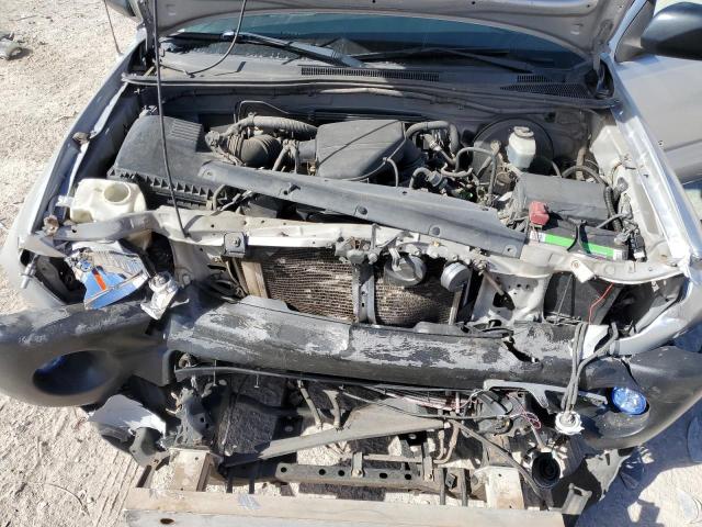 5TETX22N95Z003435 - 2005 TOYOTA TACOMA ACCESS CAB ვერცხლისფერი ფოტო 11