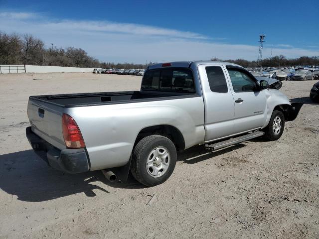 5TETX22N95Z003435 - 2005 TOYOTA TACOMA ACCESS CAB ვერცხლისფერი ფოტო 3