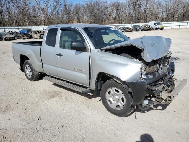 5TETX22N95Z003435 - 2005 TOYOTA TACOMA ACCESS CAB ვერცხლისფერი ფოტო 4