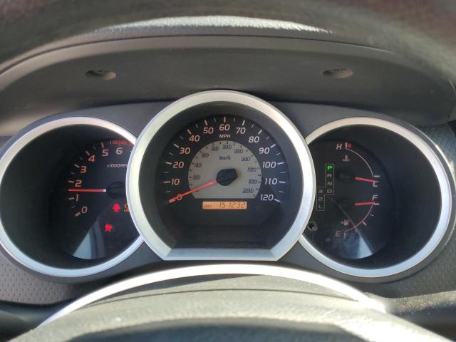 5TETX22N95Z003435 - 2005 TOYOTA TACOMA ACCESS CAB ვერცხლისფერი ფოტო 9