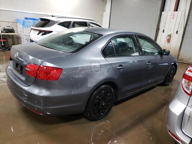 3VW2K7AJ1EM308735 - 2014 VOLKSWAGEN JETTA BASE Boz foto 3