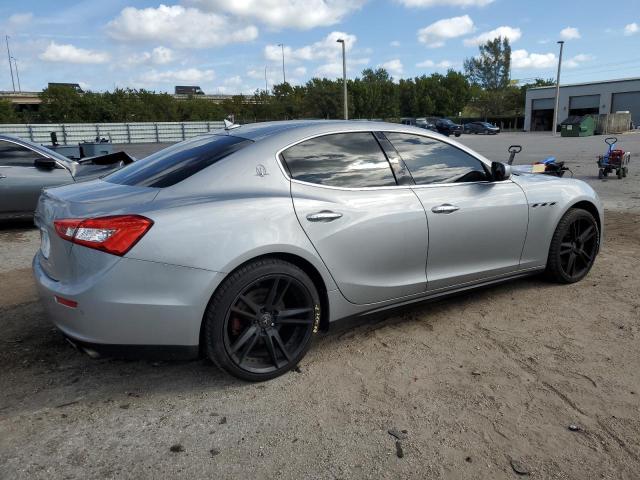 ZAM57XSA8H1225509 - 2017 MASERATI GHIBLI SILVER photo 3