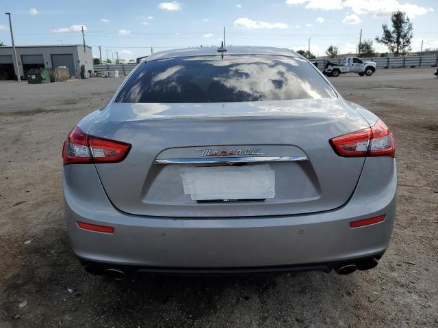 ZAM57XSA8H1225509 - 2017 MASERATI GHIBLI SILVER photo 6