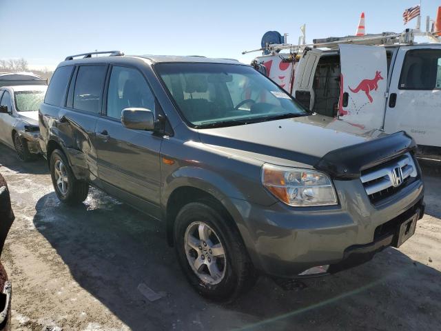 5FNYF28547B039800 - 2007 HONDA PILOT EXL SILVER photo 4