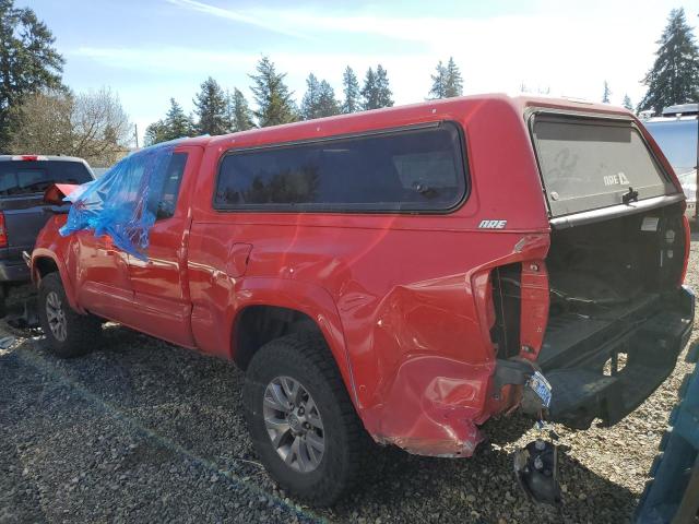 5TFRX5GNXGX051170 - 2016 TOYOTA TACOMA ACCESS CAB წითელი ფოტო 2