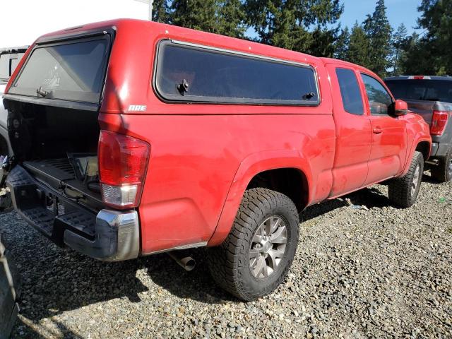 5TFRX5GNXGX051170 - 2016 TOYOTA TACOMA ACCESS CAB RED photo 3