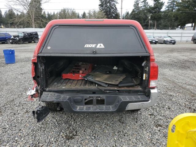 5TFRX5GNXGX051170 - 2016 TOYOTA TACOMA ACCESS CAB RED photo 6