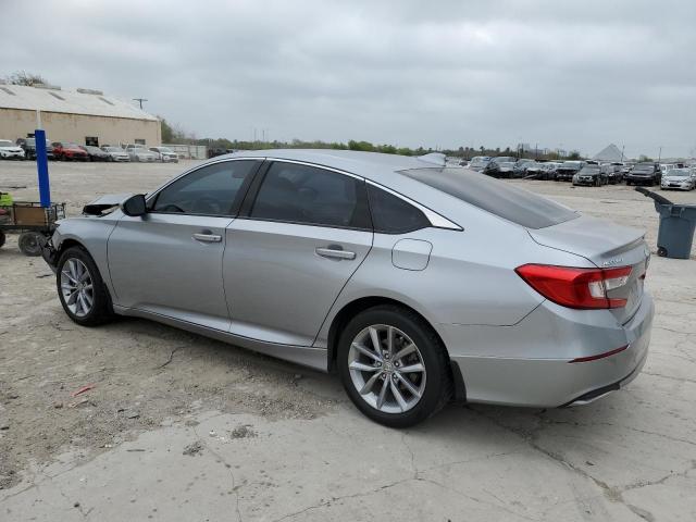 1HGCV1F14MA113276 - 2021 HONDA ACCORD LX SILVER photo 2