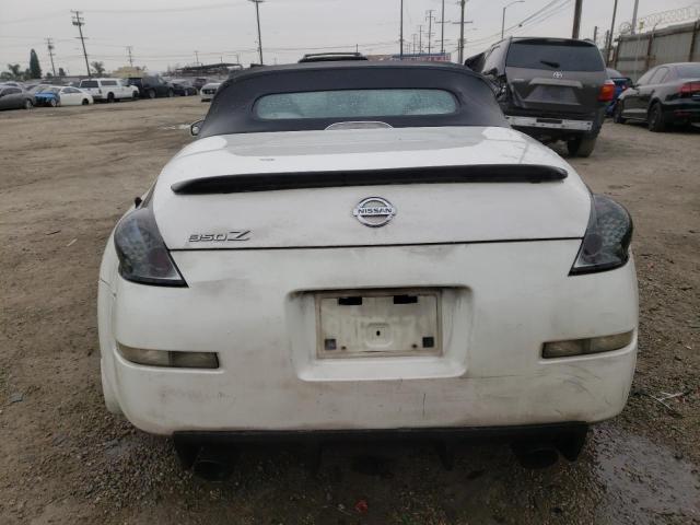 JN1AZ36A85M750762 - 2005 NISSAN 350Z ROADSTER WHITE photo 6